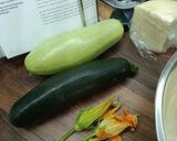 Ropogós cukkinis lepény a sütőből recept fázis 1 fotója