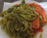 Foto del paso 5 de la receta: Rajas de chile morrón, con queso fresco