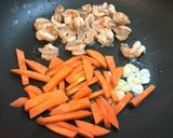 甜豆夾炒蝦仁的食譜步驟3照片