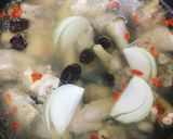 Hình bước làm 3 của món Gà Nấu Ớt Xiêm Xanh(Lẩu Gà Ớt Hiểm)
