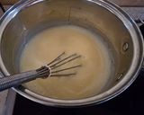 Rakott pudingos - kekszes desszert recept fázis 2 fotója