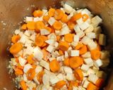 Kuktás Tejszínes zöldbableves recept fázis 3 fotója