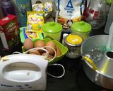 Foto langkah ke 1 dari resep Bolu marmer choco pattern.