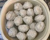 Foto langkah ke 4 dari resep Baso seafood keto (flourless).