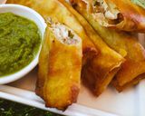 A picture of step 5 of Jubnah Rolls.