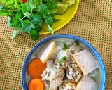 Hình bước làm 3 của món Bún Mọc