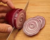 Savanyított lilahagyma recept fázis 1 fotója