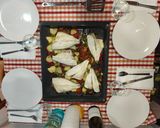 Foto del paso 13 de la receta: Doradas al Horno con Base de Verduras