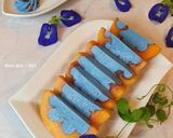 Foto langkah ke 7 dari resep 342. Puding Pepaya Susu Bunga Telang.