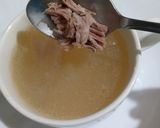 A picture of step 5 of Mutton yakhni.