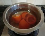 भरे भगारे टमाटर (Bhare Bhaghare Tamatar recipe in Hindi) रेसिपी चरण 2 फोटो
