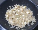 A picture of step 3 of Capsicum Paneer Rice.