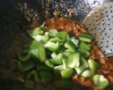 A picture of step 9 of Kadhai Paneer.