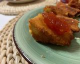 Foto del paso 3 de la receta: Queso frito con mermelada