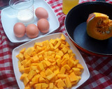 Foto del paso 1 de la receta: Tortilla de calabaza al curry