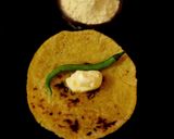 A picture of step 4 of Cornmeal Roti.