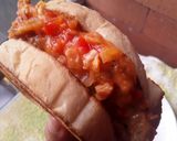 Foto del paso 8 de la receta: Sándwich de pollo🍗🍞🍅