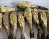 Gambar langkah 2 resipi Udang Panggang Garlic Butter.