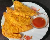Besan bread toast रेसिपी चरण 4 फोटो