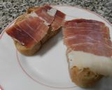 Foto del paso 5 de la receta Tostada de jamón serrano y champiñones