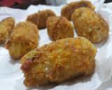 Foto langkah ke 5 dari resep Kroket kornet keju.