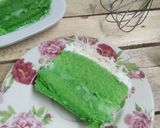 Foto langkah ke 8 dari resep Bolu santan pandan kelapa.