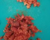 A picture of step 1 of Spicy Aloo Bukhara chutney dried plum sauce.