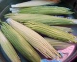 Foto del paso 2 de la receta: Pacayas (tepejilote o caña verde) forradas