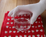 A picture of step 6 of Raspberry Chocolate Mousse Cake.