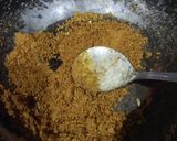 A picture of step 2 of Masala dry fruit gur chikki.