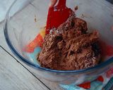 A picture of step 8 of Chocolate Muffins, Squash Cream Topping.