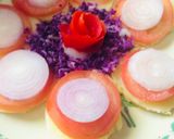 A picture of step 3 of Multi color salad.