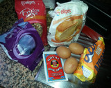 Foto del paso 1 de la receta: Bizcochuelo de yogur y frutos secos