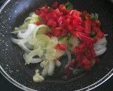 Foto del paso 3 de la receta: Burguer de arroz, judías pintas y verduras
