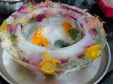 આઈસ ક્યૂબ વીથ આઈસ બાઉલ(ice cube with Ice bowl in Gujarati recipe)