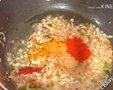 A picture of step 5 of Palak Paneer.