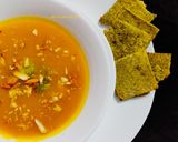 A picture of step 5 of Immunity booster Pumpkin and Raw Turmeric Soup.