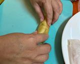 Hình bước làm 9 của món Vietnamese fried spring rolls (nem/chả giò)