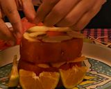 A picture of step 3 of Fresh Fruit Cake.
