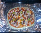 Foto del paso 6 de la receta Coca destapada de atún y anchoas