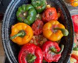 Une image de l'étape 12 de Gemista 🇬🇷 farci grec (tomates, poivrons et pommes de terre).