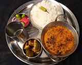 A picture of step 6 of Punjabi Daal Chawal.