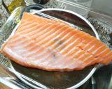 Foto del paso 1 de la receta: Salmón con lo que había