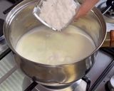 Фото кроку 1 до Заварний крем для Наполеона🧁.