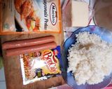 Foto langkah ke 1 dari resep Sosis Mentai Rice.