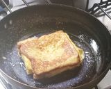 A picture of step 5 of Ham, Cheese, and Egg Sandwich 😋.