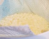 A picture of step 4 of Homemade paneer cheese.
