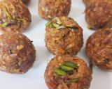 A picture of step 3 of Coconut and Dates Palm Jagerry Ladoo.