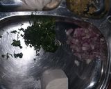 A picture of step 1 of Curd kebabs.