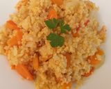 Pas rețetă Pilaf de Mei cu legume 4 fotografie